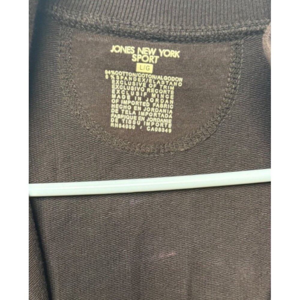 Jones New York Brown Full-Zip Jacket Womens Large - Picture 5 of 10